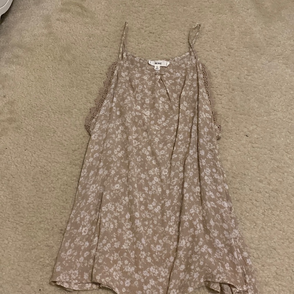 Floral tank top